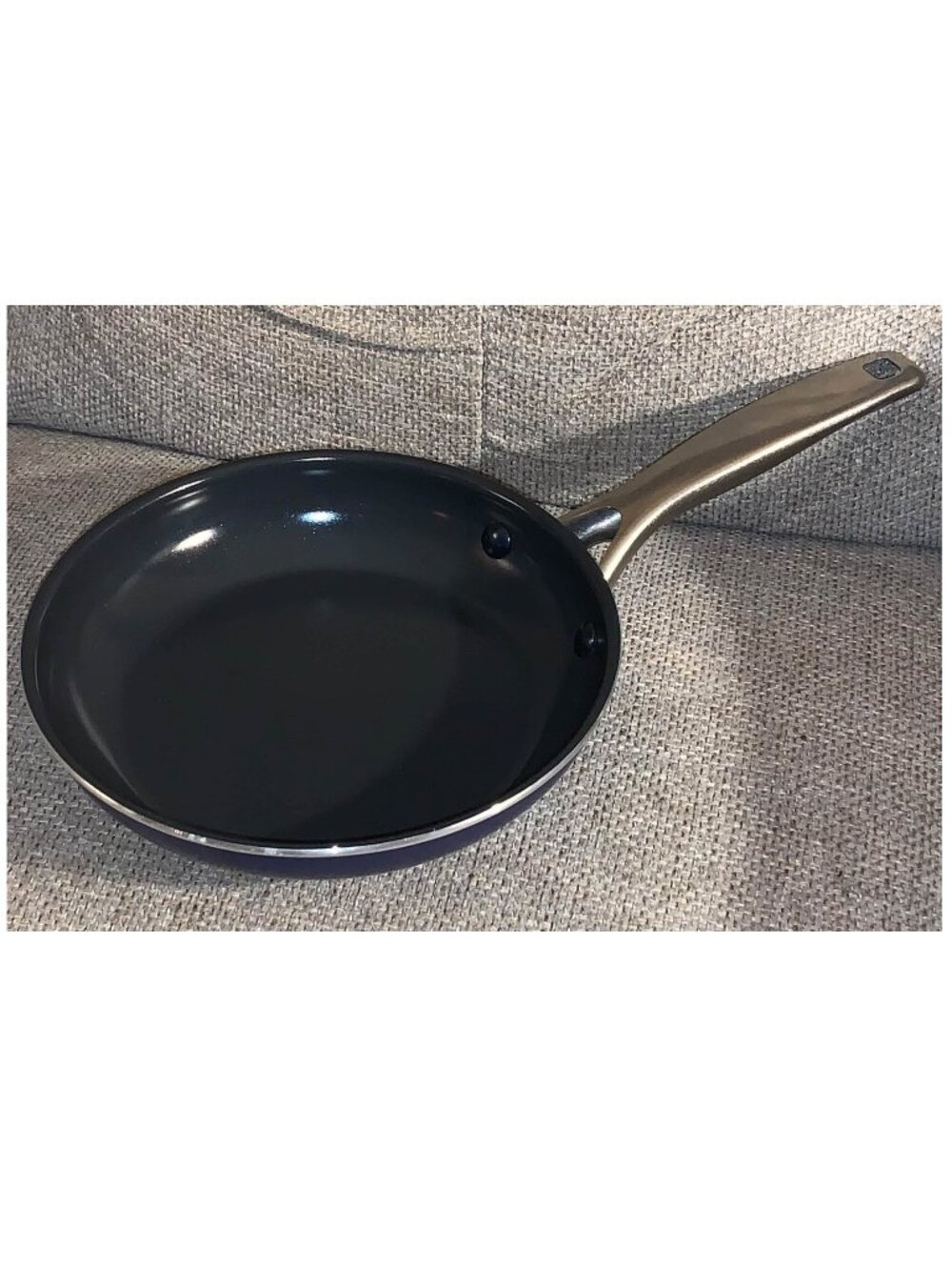 Blue Diamond 8" Non-Stick Frying Pan Skillet, Enhanced Ceramic Diamond Infused